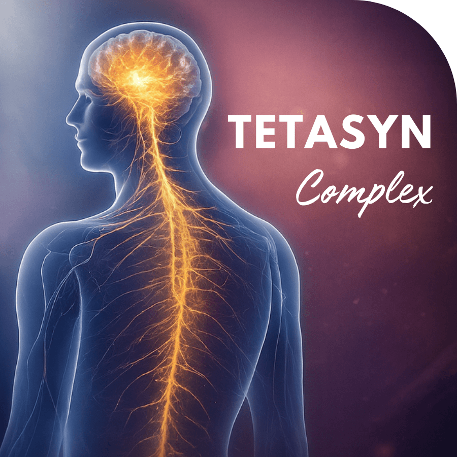 vitaminy skupiny B podpora nervov tetania TETASYN